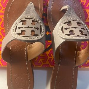 Storm Cloud Tory Burch Sandals
